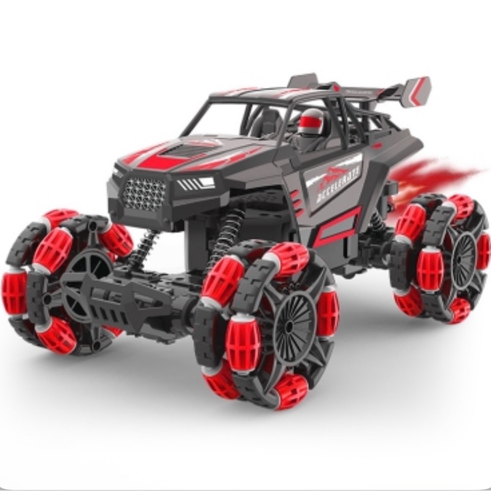 🆕- Remote Control Car, 2.4GHz RC Stunt Car, 360 Rotation. Red - Picture 2 of 8